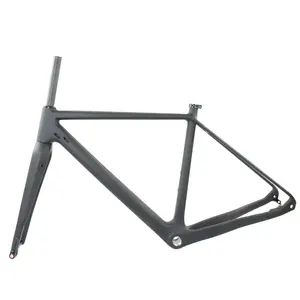 Factory Whosale Price UD glossy 700*42C road gravel carbon frame disc Carbon bike frame cyclocross