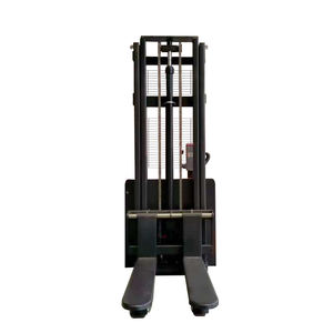 Carretilla elevadora eléctrica para caminar de 1 tonelada y 1,5 toneladas con cargador, apilador de palés de batería, recuperadores para industrias minoristas - Product Image 2