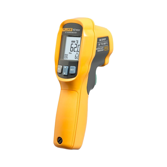 For 62 Max Industrial Infrared Thermometer -22F to 932F Range 10:1 Distance/Spot Ratio IP54 3m Probe OEM Customizable