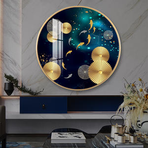 <span class=keywords><strong>Moda</strong></span> <span class=keywords><strong>arte</strong></span> <span class=keywords><strong>della</strong></span> parete animale astratto pesce per la decorazione <span class=keywords><strong>della</strong></span> casa pittura di porcellana di cristallo diamante - Product Image 4