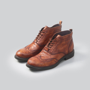 Botas <span class=keywords><strong>Chelsea</strong></span> de Piel Genuina para Hombre, Estilo Moderno, Hechas a Mano, Transpirables, de Caña Alta, Clásicas, para Negocios, Oficina y Trabajo - Product Image 4