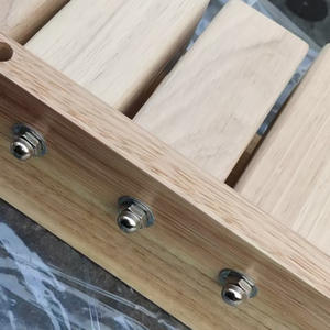 Instrument de musique <span class=keywords><strong>Gong</strong></span> en bois massif à cinq tons <span class=keywords><strong>Gong</strong></span> en bois pour troupe dramatique et performance de bande pour instruments d'orchestre - Product Image 3