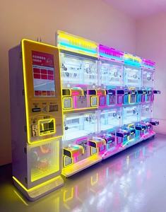 Machine à griffes métallique commerciale Yoyogame, à monnayeur, Happy Planet, à double griffe, distributeur de <span class=keywords><strong>prix</strong></span> pour centre commercial - Product Image 5
