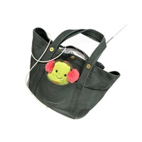 Penutup Telinga JC Style Amuseable Avocado 18cm Berbobot, Bulu Pendek Padat, Warna Pink, Detail Kreatif, Pereda Stres