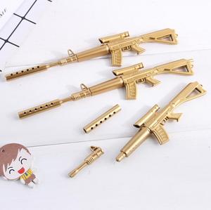 Bolígrafo de Gel Novedoso con Forma de Pistola de Juguete de Plástico Barato al por Mayor para Niños Escolares - Product Image 5
