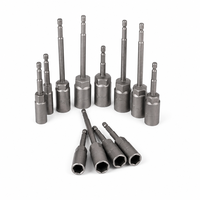 Clé à douille hexagonale profonde de 100 mm, jeu de douilles à chocs robustes à 6 points, matériau CR-V, OEM pour la construction et la réparation automobile