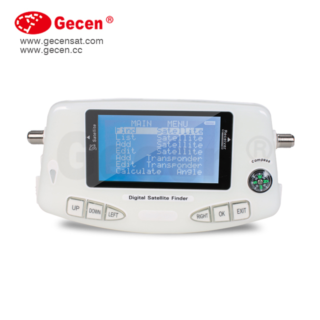 2020 Hot Sale Digital Satellite Finder Meter hd Satellite Finder with Compass and Battery SF-600A