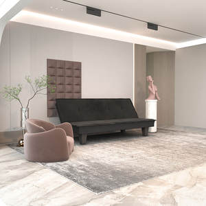 Canapé-lit économique pour salon, design moderne, revêtement en tissu pliable, lit convertible multifonctionnel, <span class=keywords><strong>utilisation</strong></span> facile - Product Image 4
