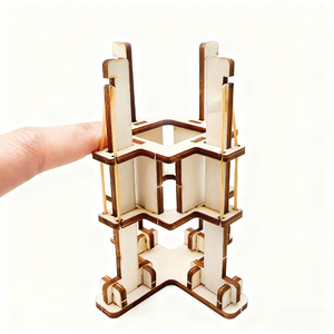 Kit de modelo científico de madera con energía solar para niños, educación STEM, forma geométrica, juguete de montaje manual, 7-9 años - Product Image 2