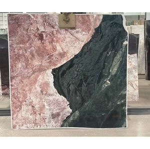 Dalles <span class=keywords><strong>de</strong></span> marbre vert rose <span class=keywords><strong>de</strong></span> luxe, comptoirs muraux, revêtements <span class=keywords><strong>de</strong></span> sol, revêtements muraux, dalles - Product Image 6