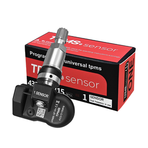 Capteur <span class=keywords><strong>TPMS</strong></span> à tige métallique double fréquence 315/433MHz Capteur de pression des pneus universel - Product Image 3