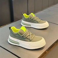 Zapatillas Casuales de Alta Calidad para Hombre, Personalizadas con Punta Cuadrada, para Correr y Baloncesto, con Plantilla de Goma Transpirable