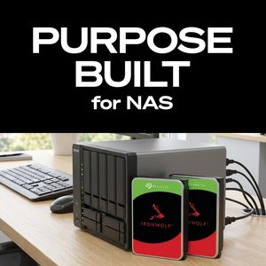 For 12TB NAS <b>Internal</b> Hard <b>Drive</b> CMR 3.5 Inch 6Gb/s 7200 RPM 256MB Metal ST12000VN0008 12TB Capacity Stores Massive Amounts of D - Product Image 2