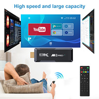 Venta al por Mayor de Fábrica, M8 PRO, Dongle 4K de Alta Velocidad, Smart TV Stick, Allwinner H313 Quad Core, Android 14