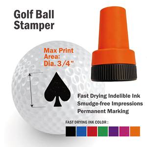 Timbres à bille de golf à encre permanente à séchage rapide avec logo personnalisé pour une utilisation longue durée, meilleur cadeau pour les golfeurs - Product Image 5