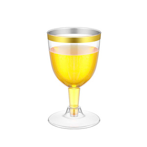 Copas de Champán de Plástico con Brillantina Desmontables, Copas Desechables para Fiestas, Bar de Mimosas, Bodas, Aniversarios, Graduaciones y Celebraciones - Product Image 6