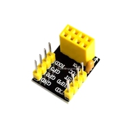 Placa Adaptadora ESP01S 3.3V WiFi Inalámbrica, Módulo de Interfaz Serial ESP01S, Placa de Pruebas ESP8266 ESP-01 ESP-01S