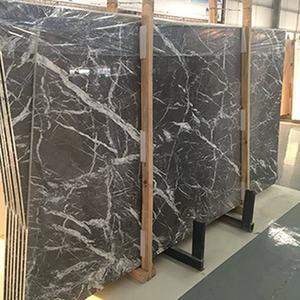 Natürliche dunkelgraue Grigio Carnico Marmorplatten Polierte Gey Marmor Bodenfliesen Hochwertige Italien Dunkelgraue Marmor fliesen - Product Image 2