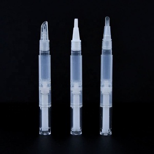 Empty 1.5ml 2ml 3ml 4ml 5ml Lip <b>Gloss</b> Tube Container Cuticle Oil Nail Polish Makeup Accessories Twist Pen with Brush - Product Image 5