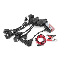 Juego de Cables de Diagnóstico OBD2 8 en 1 para TCS, Kit de Conectores Adaptadores Automotrices para Escáner, para Autos Multimarca, con Certificación CE