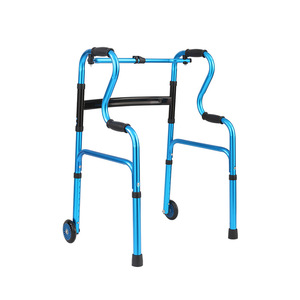 Aide à la marche en alliage d'aluminium, hauteur réglable sur 8 niveaux, pour soutenir la mobilité des personnes âgées - Product Image 2