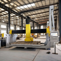 Sierra de Puente CNC para Corte de Piedra, Router de Puente para Piedra con Controlador de Servomotor y Software JK de Alta Calidad