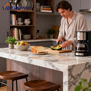 Meubles de <span class=keywords><strong>cuisine</strong></span> en bois massif laqué blanc sur mesure et ensemble de meubles de salle de bain modernes |   <span class=keywords><strong>Cuisine</strong></span> complète - Product Image 4