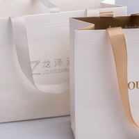 SZCX Sacs en papier carrés personnalisés USA Meilleure vente Sac à provisions de luxe Sac cadeau pliant personnalisable
