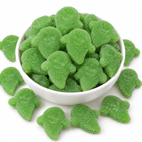 Fabricant Grossiste Fournisseur de Bonbons Emballage Halal Bonbons Gélifiés Aigres Fantôme Assortiment de Bonbons Gélifiés aux Jus de Fruits