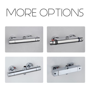 Miscelatore termostatico bagno doccia rubinetto a parete in ottone termostatico miscelatore doccia rubinetti - Product Image 6