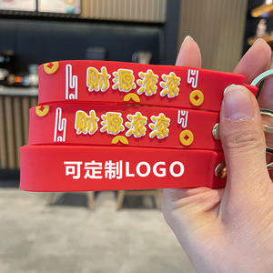 Cinese Opera Panda drago cinese 3D portachiavi moda coppia accessori carino zainetto ciondolo portachiavi auto - Product Image 5