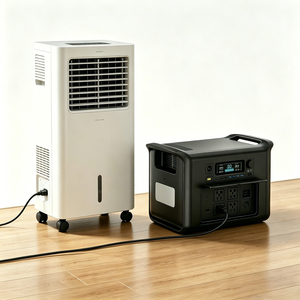 Centrale Électrique Portable 2400W 2048Wh Grande Capacité, Générateur <span class=keywords><strong>Solaire</strong></span> à Batterie Lithium, Alimentation d'Urgence Domestique, Onduleur Pur Sinus pour Voiture - Product Image 6