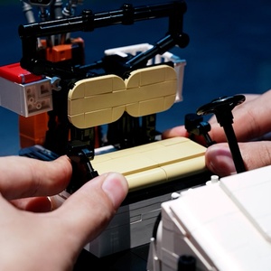 Modèle de chariot de golf en plastique ABS de simulation, 807 pièces, jouet de construction de puzzle pour enfants sur le thème du transport, OEM - Product Image 5