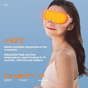 Nouvel Atomiseur Hydratant pour les Yeux Transfrontalier, Pulvérisation Froide, Compresse Chaude, Masseur Oculaire Domestique, Instrument Masque Oculaire à Vapeur Nano Intégré - Product Image 1