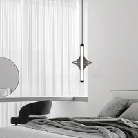 Lustre en verre moderne pour la maison Luminaires Lustres Salon Chambre Lustre de plafond Lampes suspendues