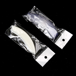 Ongles artificiels extra longs XXXL carrés transparents, couvrance totale, droits, sans courbe en C, 12 tailles - Product Image 4