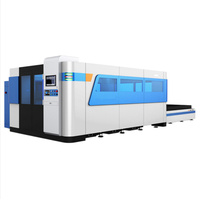 Máquina de Corte Láser de Fibra Automática de 6 Metros para Acero, de Alta Resistencia, con Mesa de Intercambio y Cubierta Completa, 12000W