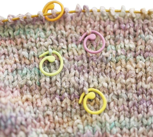 Marqueurs de point en spirale en métal marqueurs de tricot anneaux anneaux de point de <span class=keywords><strong>crochet</strong></span> pour projet d'artisanat de bricolage tricot et <span class=keywords><strong>crochet</strong></span> - Product Image 5