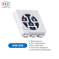 YLL Shenzhen Usine 1.7H Boîtier Noir Puce Epistar 5050RGB SMD LED Diode 0.2W LED Étanche pour Éclairage Extérieur Module LED
