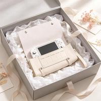 Sac de transport en cuir PU YY compatible avec les cartes de jeu Nintendo Switch, étui de protection pour console de jeu