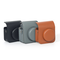 Sac à appareil photo en cuir écologique, étui de protection pour Fuji Mini 41, sac à bandoulière pour appareil photo numérique, sac de rangement individuel pour appareil photo