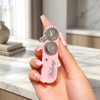 Briquet Plasma USB Rechargeable Plaqué Or, Design Anti-Vent et Arc Électrique, Style Mignon pour Fêtes, Décoration, Cigares, Barbecue – Priorité à la Sécurité