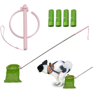 88cm uzatılabilir kolu köpekler Scoop Scoop açık Yard 4 çöp torbaları ile atık temizleme aracı kullanın - Product Image 1