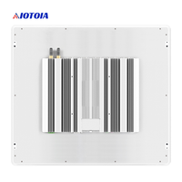 PC Panel Industri Tanpa Kipas 19 Inci All In One Komputer Layar Sentuh Kapasitif Sepuluh Titik 2 LAN 4 USB 6 COM Q P19RWH T