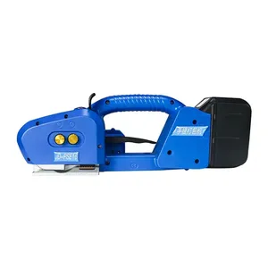 High Quality Portable Easy To Operate Battery Powered Packaging Machine Electric Rechargeable Battery Powered Strapping Tool