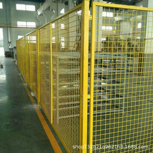 Customized <b>Wire</b> Mesh Isolation <b>Net</b> Low Carbon Steel Powder Coated For Workshop Warehouse Factory Safety Fencing - Product Image 2