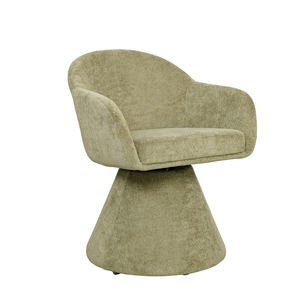 Xoay hiện đại cơ sở bọc vải mềm thanh lịch phòng chờ Ghế bành Ghế ăn cho phòng khách phòng ngủ khách sạn - Product Image 1