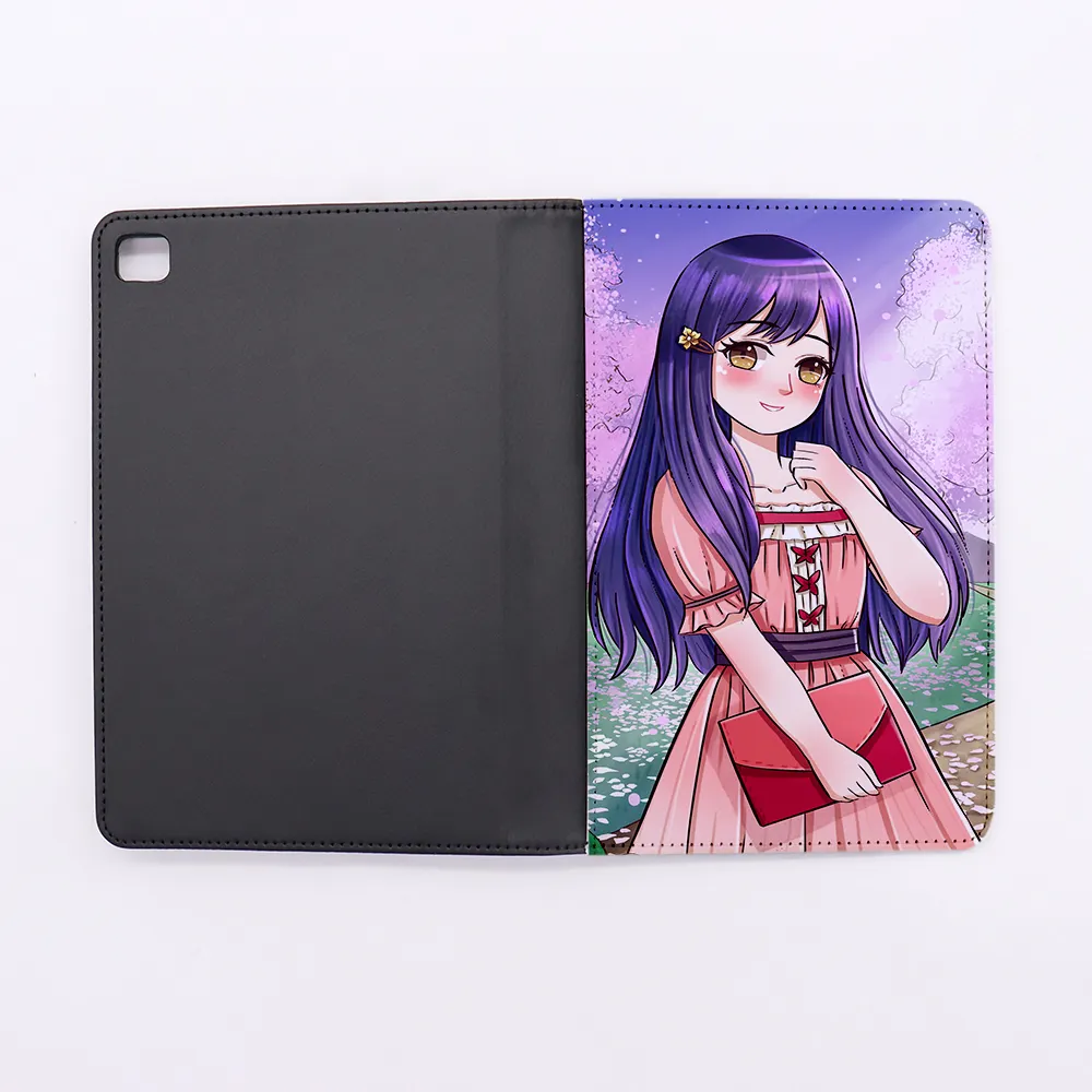 TPU Tablet Covers Blank PU Leather Shockproof 2D Sublimation PC Tablet Blank Case para iPad