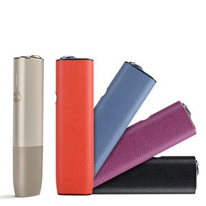 Funda de cuero con patrón de camuflaje Minibook para IQOS ILUMA I ONE, funda protectora portátil estilo mini libro resistente al calor - Product Image 6