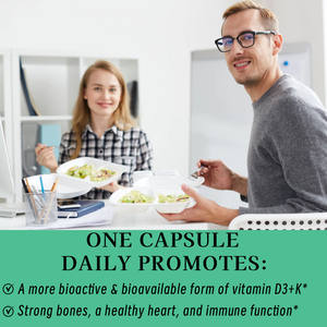 Cápsulas Blandas de Vitamina D3 5000+K OEM ODM, Vitamina D K MK-7, Apoyo a la Salud Inmunológica, Salud Ósea, Absorción de Calcio, Fortalecimiento de Huesos y Dientes - Product Image 4